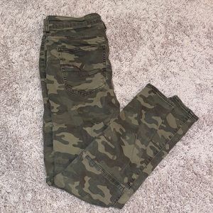 Camo jeans